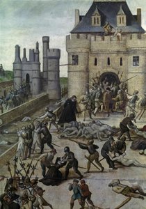 Masakr na Den svatého Bartoloměje od Francois Dubois