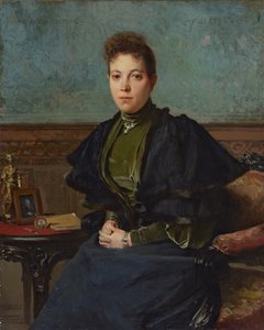 Portrét Věry Charitonenko od Francois Flameng