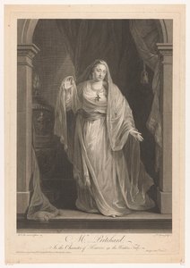 Portrét van Hannah Pritchard jako Hermiona ve hře The Winter