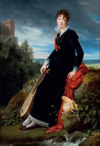 Portrét hraběnky Katarzyny Joanny Gabriely Starzenské (1782-1862). od François Gérard