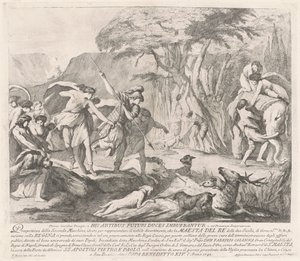 Seconda Macchina pro Čínu z roku 1743: Královský lov od François Hutin