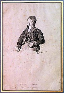 Jean-Francois Lesueur (1760-1837) 1828 (uhl na papíře) od François Joseph Heim
