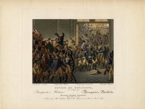 Napoleon se vrací z ostrova Elba, 1815