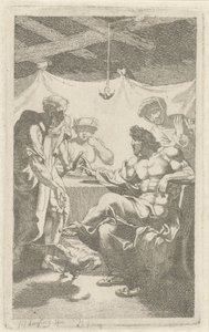 Jupiter a Merkur u Filemona a Baucis od François Joseph Lonsing