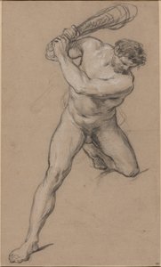 Hercules zvyšuje svůj klub: Studie pro „Hercules a Cacus“