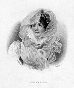 Joséphine de Beauharnais, první manželka Napoleona Bonaparta a císařovna Francie, 19. od François Louis Couché