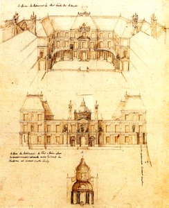 François Mansart, projekt pro Blois - Cosperec 1998 s. 160