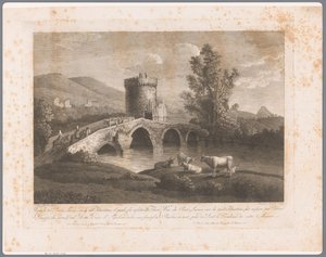 Pohled na Ponte Lucano Pohledy na Řím (název série)