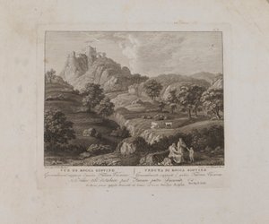 Vue de Rocca Giovine (č. V)