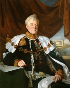 Portrét prince Dmitrije Vladimiroviče Golitsyna 1771-1844, 1835 od François Nicolas Riss