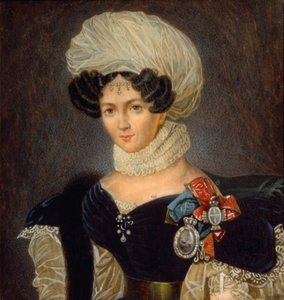 Portrét princezen Taťány Vasilievny Golitsyny 1783-1841, 30. léta 19. století od François Nicolas Riss