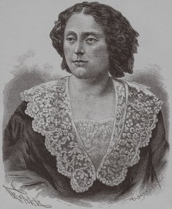 Portrét princezny Nino Aleksandrovna Griboyedova rozené Chavchavadze, 1886 od François Pannemaker