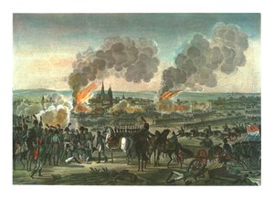 Dobytí Ratisbonu, 23. dubna 1809, c1850 od François Pigeot
