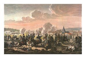 Smrt prince Louise Pruského v bitvě u Saalfeldu, 10. října 1806, c1850