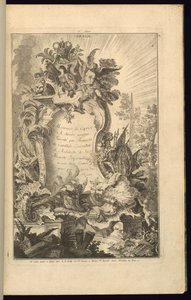 Design pro kartuše od François de Cuvilliés the Elder