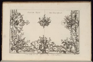 Dvě čtvrtiny stropu, Nová kniha nepravidelných stropů od François de Cuvilliés the Elder
