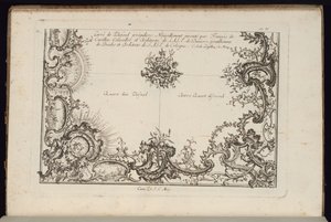Dvě čtvrtiny stropu, Nová kniha nepravidelných stropů od François de Cuvilliés the Elder