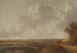 Panoramatická krajina Panorama v krajině kolem Kleve od François van Knibbergen