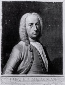 Portrét Pietera Merkmana ml. od Frans Decker