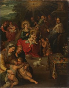 Svaté příbuzenství od Frans Francken (II)
