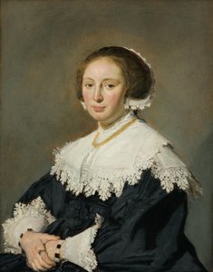 Německy: Bildnis einer Frau Portrét ženy od Frans Hals
