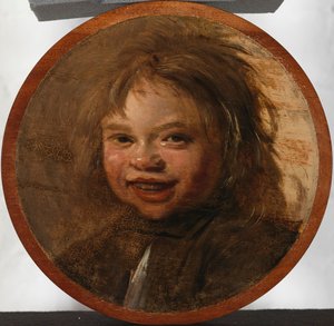 Lachender Junge, Kopie od Frans Hals