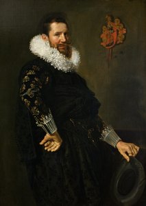 Paulus van Beresteyn (1588-1636) kolem 1619-20 od Frans Hals