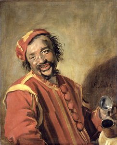 Peeckelhaering (The Jolly Reveller) od Frans Hals