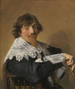 Portrét muže. Kolem roku 1635 od Frans Hals