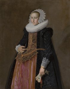 Portrét Aletty Hanemansové, 1625 od Frans Hals