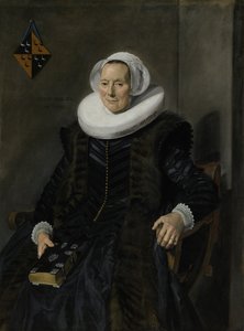 Portrét Maritge Claesdr Vooghtové od Frans Hals