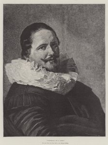 Portrét muže od Frans Hals