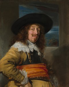 Portrét člena Haarlemské občanské gardy, c. 16361638. od Frans Hals