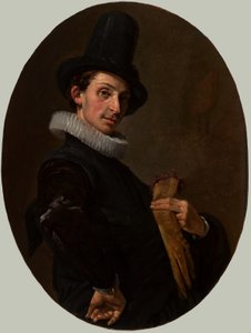 Portrét mladého muže od Frans Hals