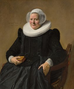 Portrét starší dámy, 1633. od Frans Hals
