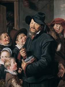 Hráč Rommel-Pot od Frans Hals