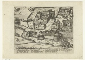 Dobytí Bredy, 1590 od Frans Hogenberg