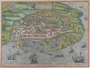 Mapa Alexandrie, 1575