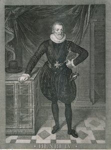 Portrét francouzského Jindřicha IV od Frans II Pourbus