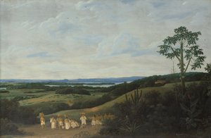 Brazilská krajina od Frans Post