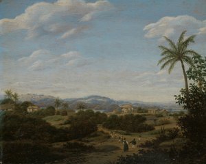 Brazilská krajina Brazilská krajina od Frans Post
