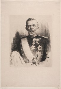 Portrét generálmajora L. Koefoeda od Frans Schwartz