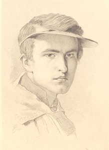 Portrét J. Th. Lundbye od Frans Schwartz