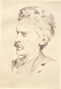 Portrét xylografa F. Hendriksena od Frans Schwartz