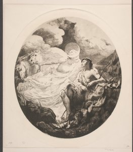 Selene a Endymion od Frans Schwartz