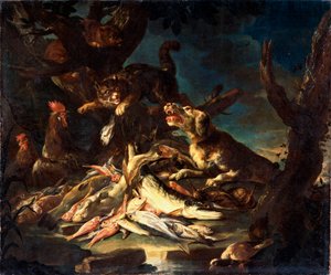 Ryba, 1620. od Frans Snyders or Snijders
