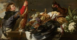Still Life with Huntsman, c.1615 od Frans Snyders or Snijders