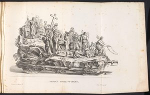 Třetí plavidlo v průvodu pro Saint Rombout, 1825 Třetí Prael-waegen (název na objektu)