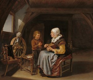 Saying Grace, kolem 1650-55