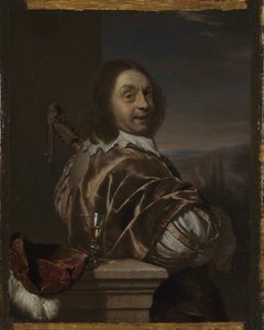 Autoportrét s citternem, 1674